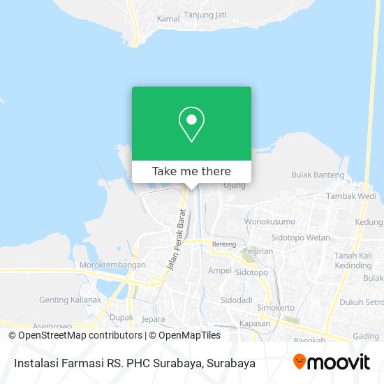 Instalasi Farmasi RS. PHC Surabaya map