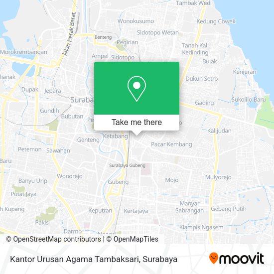 Kantor Urusan Agama Tambaksari map