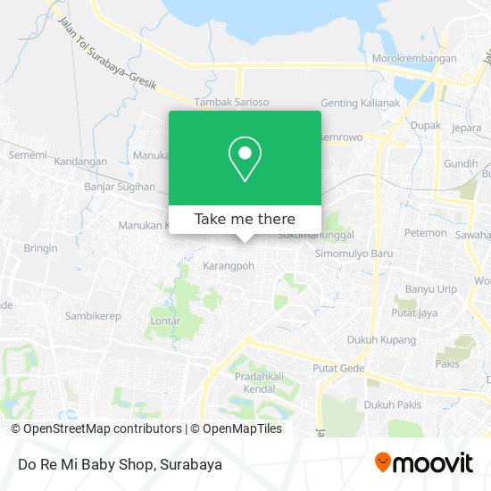 Do Re Mi Baby Shop map