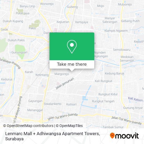 Lenmarc Mall + Adhiwangsa Apartment Towers map
