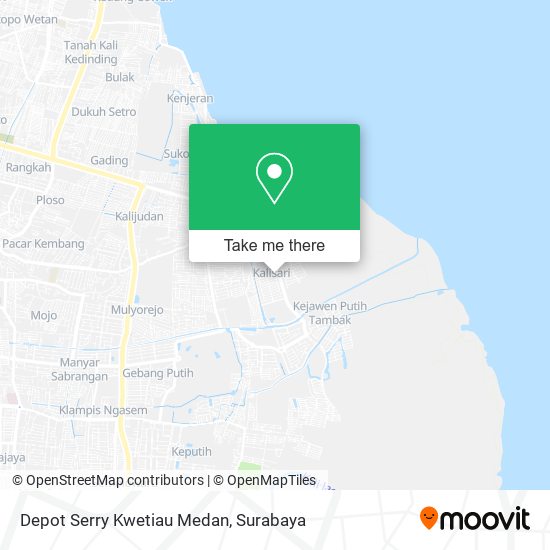 Depot Serry Kwetiau Medan map