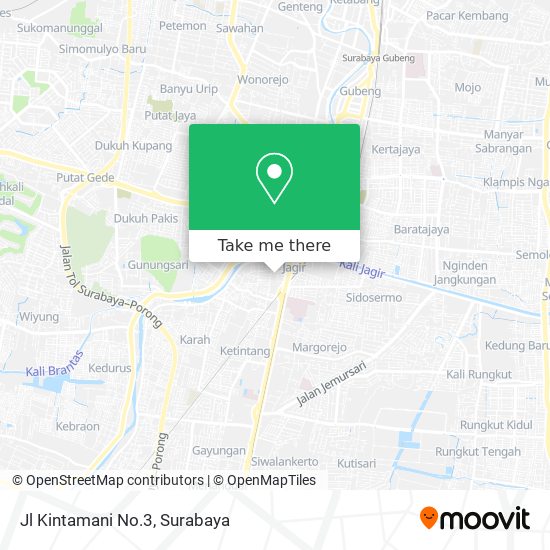 Jl Kintamani No.3 map