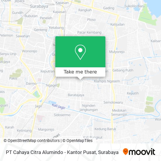 PT Cahaya Citra Alumindo - Kantor Pusat map