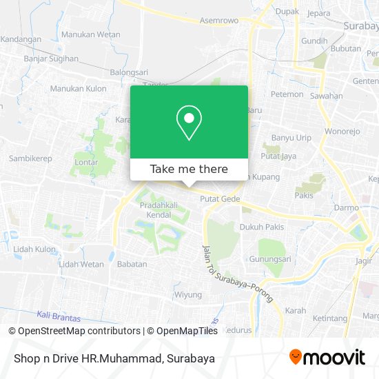 Shop n Drive HR.Muhammad map