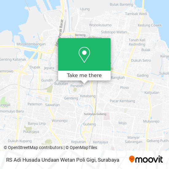 RS Adi Husada Undaan Wetan Poli Gigi map