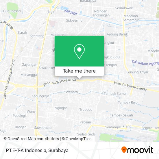 PT.E-T-A Indonesia map