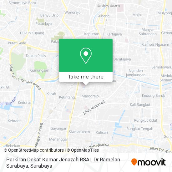 Parkiran Dekat Kamar Jenazah RSAL Dr.Ramelan Surabaya map