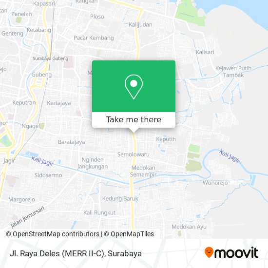 Jl. Raya Deles (MERR II-C) map