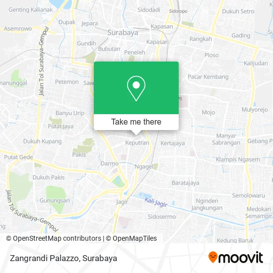 Zangrandi Palazzo map