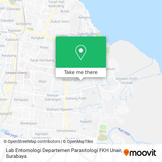 Lab Entomologi Departemen Parasitologi FKH Unair map