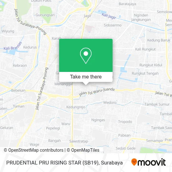 PRUDENTIAL PRU RISING STAR (SB19) map