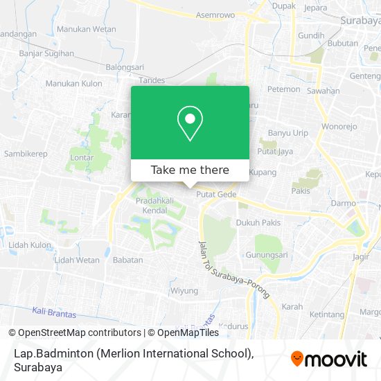 Lap.Badminton (Merlion International School) map