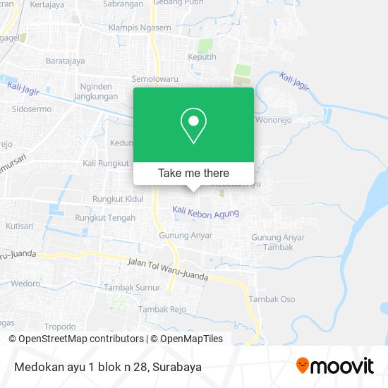 Medokan ayu 1 blok n 28 map