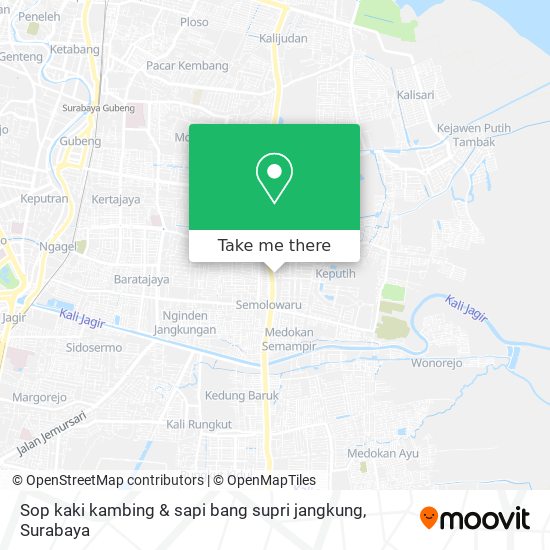 Sop kaki kambing & sapi bang supri jangkung map