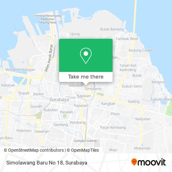 Simolawang Baru No 18 map