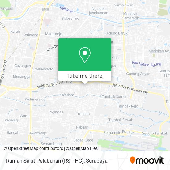 Rumah Sakit Pelabuhan (RS PHC) map