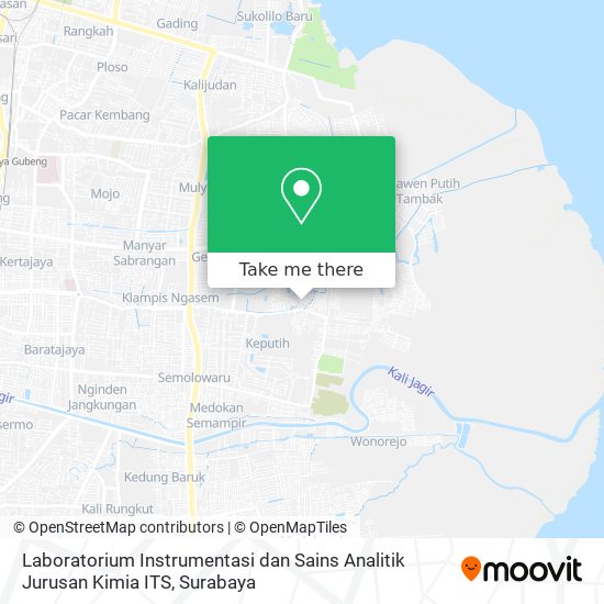 Laboratorium Instrumentasi dan Sains Analitik Jurusan Kimia ITS map