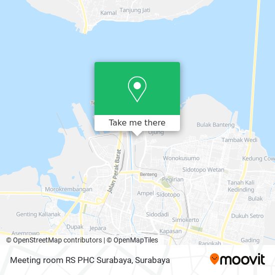 Meeting room RS PHC Surabaya map