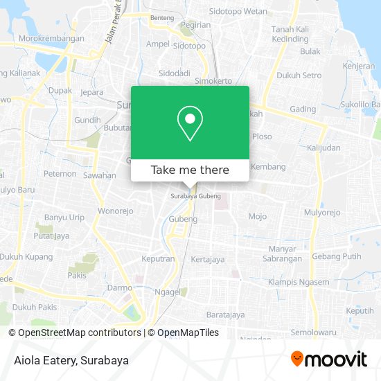 Aiola Eatery map