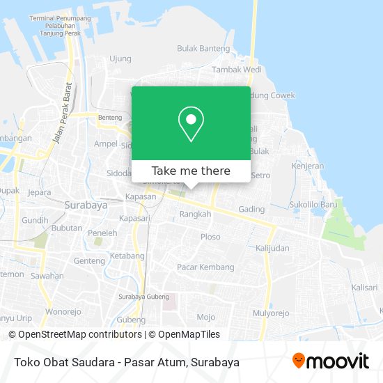 Toko Obat Saudara - Pasar Atum map