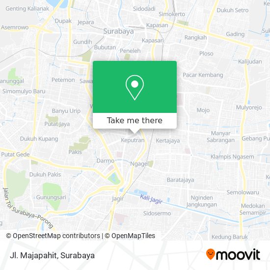Jl. Majapahit map