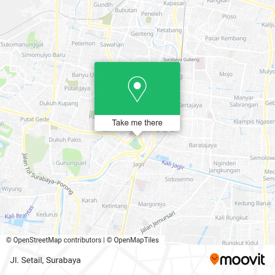 Jl. Setail map