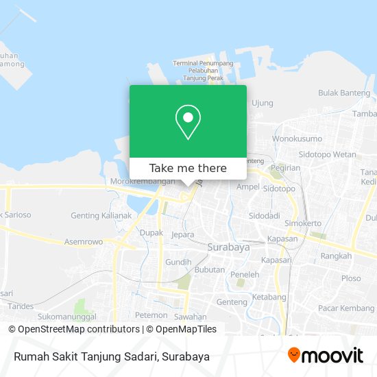 Rumah Sakit Tanjung Sadari map