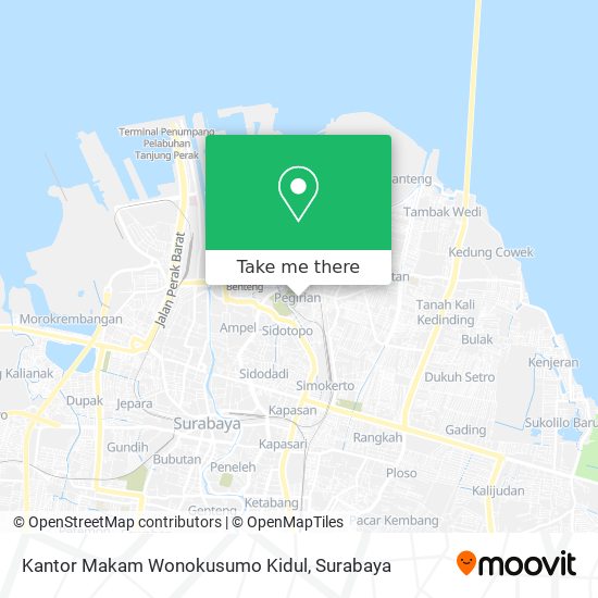 Kantor Makam Wonokusumo Kidul map