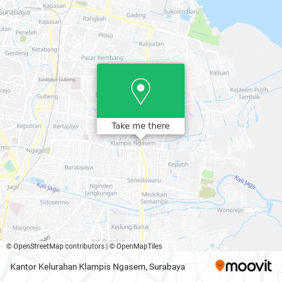 Kantor Kelurahan Klampis Ngasem map
