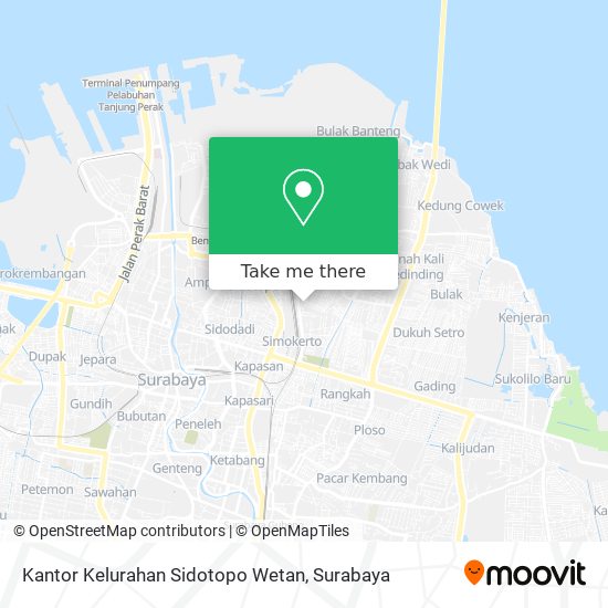 Kantor Kelurahan Sidotopo Wetan map