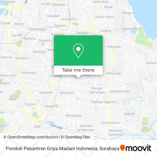 Pondok Pesantren Griya Madani Indonesia map