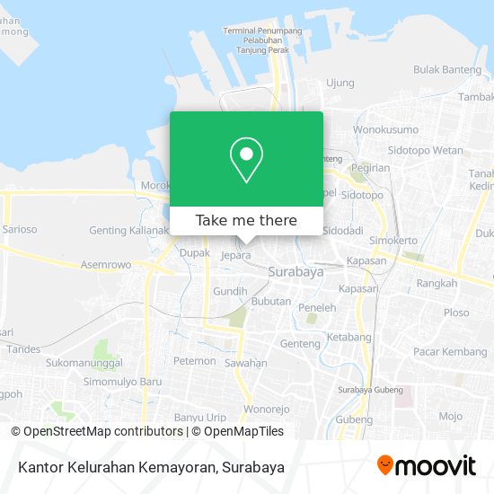 Kantor Kelurahan Kemayoran map