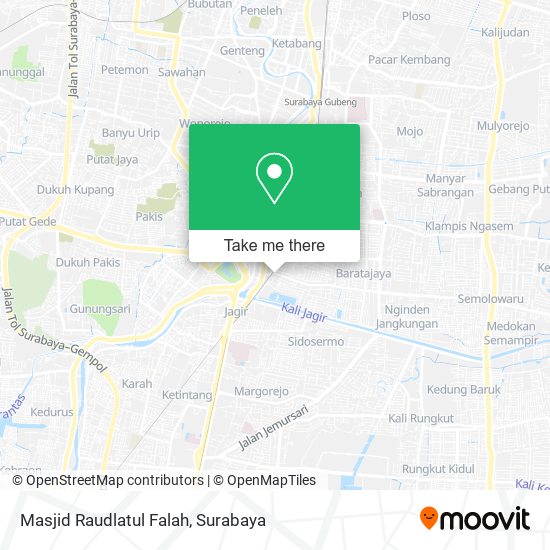 Masjid Raudlatul Falah map