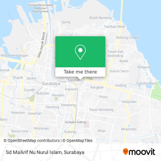 Sd Ma'Arif Nu Nurul Islam map