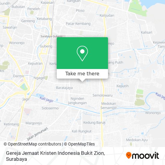 Gereja Jemaat Kristen Indonesia Bukit Zion map