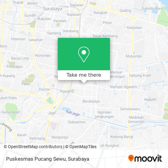 Puskesmas Pucang Sewu map