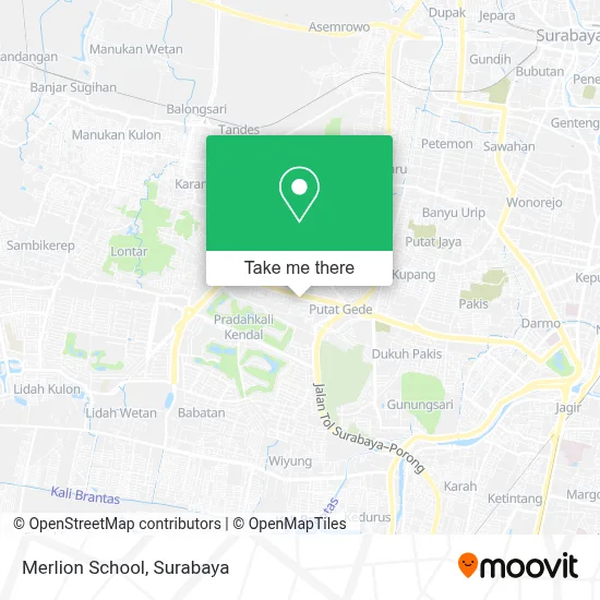 Merlion School map