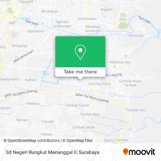 Sd Negeri Rungkut Menanggal II map