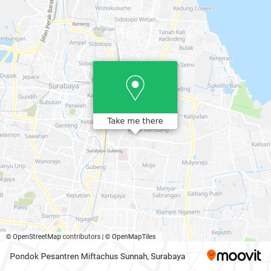 Pondok Pesantren Miftachus Sunnah map