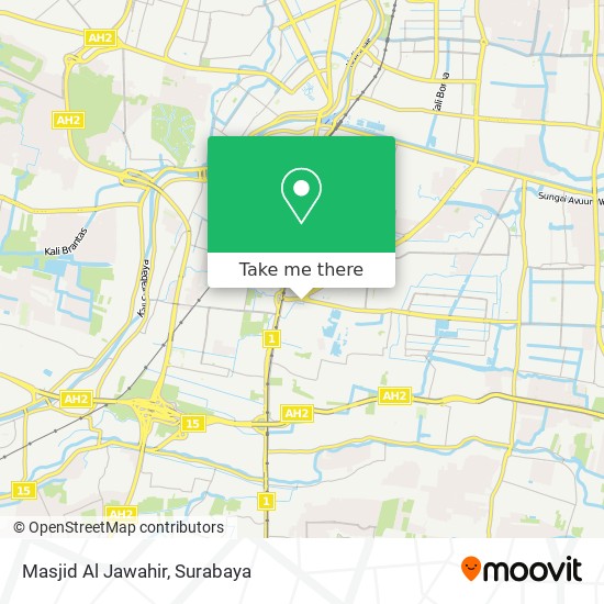 How To Get To Masjid Al Jawahir In Jemur Wonosari By Bus