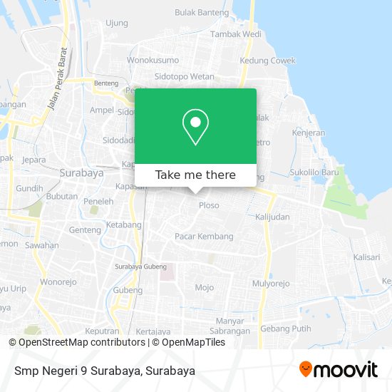 Smp Negeri 9 Surabaya map