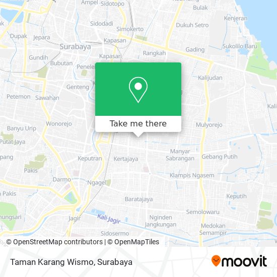 Taman Karang Wismo map