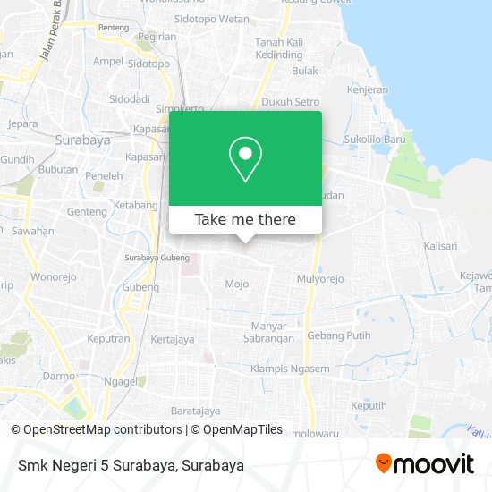 Smk Negeri 5 Surabaya map