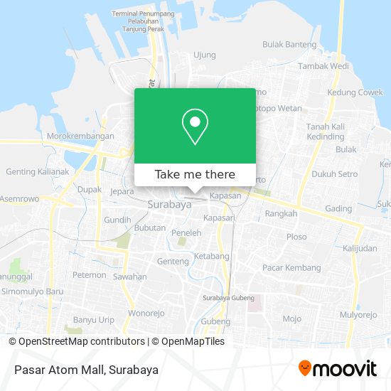 Pasar Atom Mall map