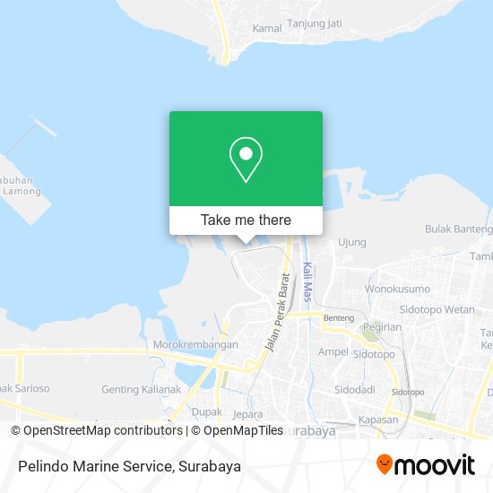 Pelindo Marine Service map