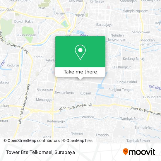 Tower Bts Telkomsel map