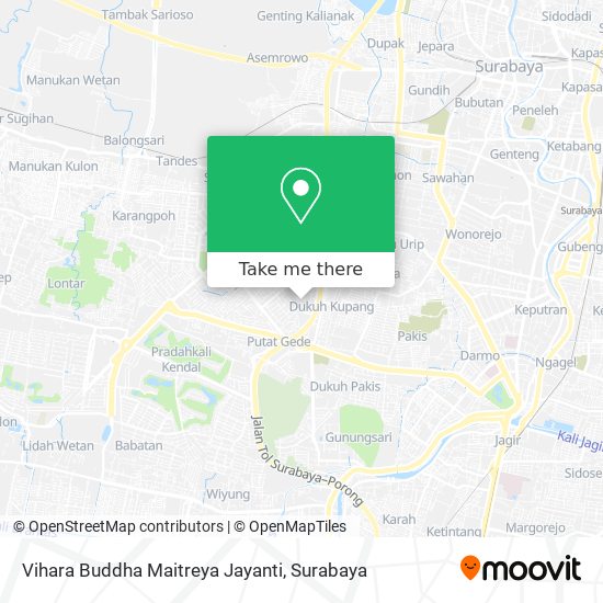 Vihara Buddha Maitreya Jayanti map