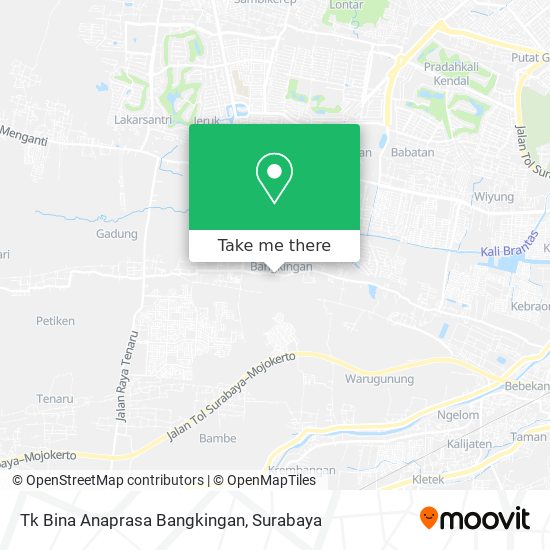 Tk Bina Anaprasa Bangkingan map
