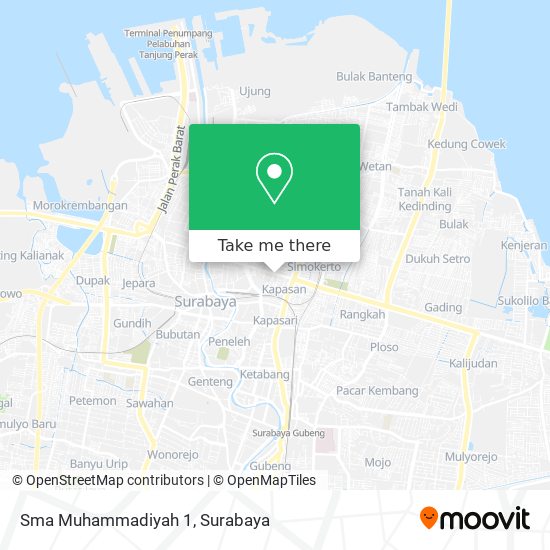 Sma Muhammadiyah 1 map