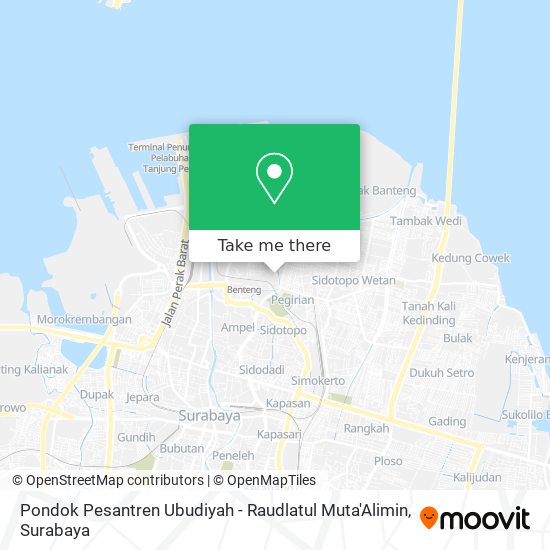 Pondok Pesantren Ubudiyah - Raudlatul Muta'Alimin map